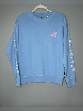 Levi's SilverTab Sweatshirt Mens M Blue Ultra  Soft Pullover Fleece